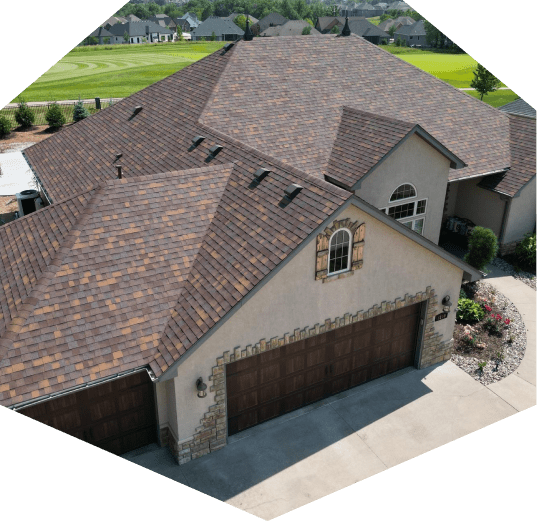 Roofing done by Resolve Roofing Company