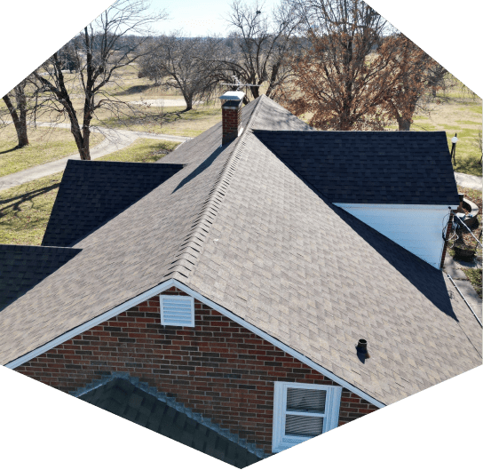Residential Roofing Brown Rooftop